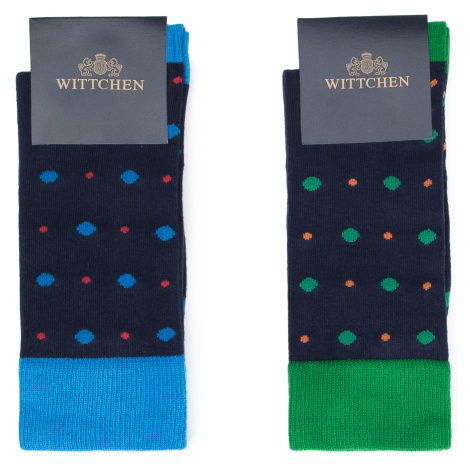 Pánske vzorované ponožky v darčekovej krabičke - 2 páry Wittchen