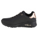 Čierne dámske tenisky Skechers Uno-Shimmer Away 155196-BBK