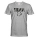 Pánské tričko s potlačou hudobnej skupiny Nirvana - tričko pre fanúšikov Nirvana
