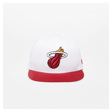 Šiltovka New Era Miami Heat White Crown Team 9FIFTY Snapback Cap White M-L