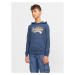 Jack&Jones Junior Mikina Logo 12257309 Modrá Standard Fit