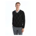 LC Waikiki V-Neck Long Sleeve Men's Knitwear Sweater