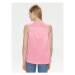 United Colors Of Benetton Top 5XONDQ06Z Ružová Relaxed Fit