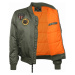 ALPHA INDUSTRIES Prechodná bunda ' MA-1 Air Force '  zmiešané farby / oranžová