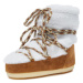 MOON BOOT-LIGHT LOW SHEARLING, whisky/off white Hnedá