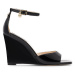 Nine West Sandále ALAYNA FF-2155 Čierna