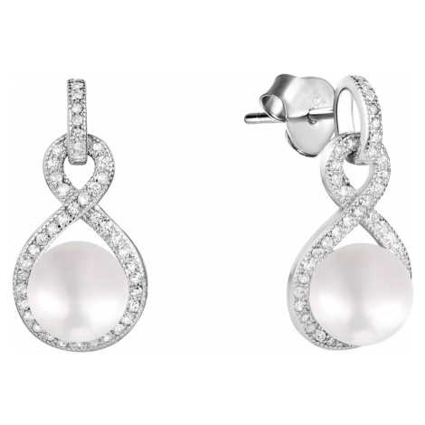 Dámske visiace náušnice JwL Luxury Pearls