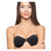 Women's Self-Supporting Bra with Straps - Black