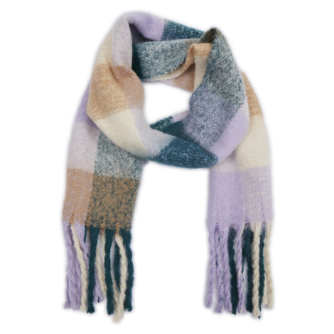 Orsay Blue-purple women's plaid scarf - Women