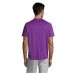 SOĽS Sporty Pánske tričko s krátkym rukávom SL11939 Dark purple