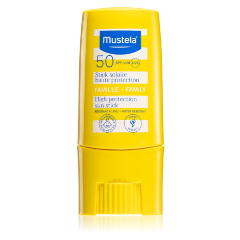 Mustela Sun High Protection Sun Stick tyčinka na opaľovanie SPF 50