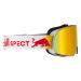 Lyžiarske okuliare RED BULL SPECT SOAR-14RE2, white red snow - orange with red mirror cat. S2