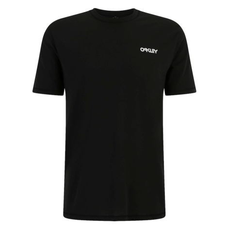 OAKLEY Funkčné tričko  čierna / biela