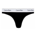 Calvin Klein Underwear Stringové nohavičky 0000F3786E Čierna