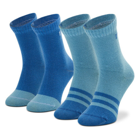 Reima Súprava 2 párov vysokých pánskych ponožiek Jalkaan 527375 Modrá