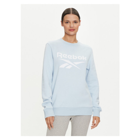 Reebok Mikina Fleece Crew 100037628 Modrá Regular Fit