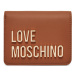 LOVE MOSCHINO Malá dámska peňaženka JC5612PP1LKD0208 Hnedá