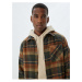 Koton Lumberjack Shirt Long Sleeve Winter Pocket Detail Cotton Blend