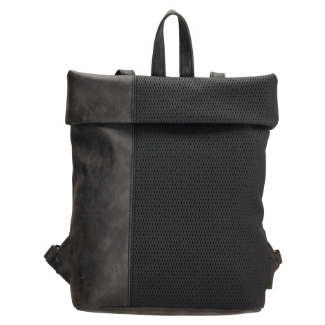 Dámsky dizajnový batoh Beagles Cerceda - čierny - 6 L