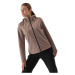 Dámska turistická bunda 4F SOFTSHELL JACKET-AW23TSOFF152-82S-LIGHT BROWN