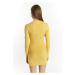 MYMO Pletené šaty 'Biany'  zlatá žltá