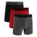 Pánske boxerky UNDER ARMOUR 3 PACK-M UA Perf Cotton 6in-GRY