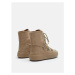 Pánske vysoké zimné topánky MOON BOOT Mtrack Lace Suede sand