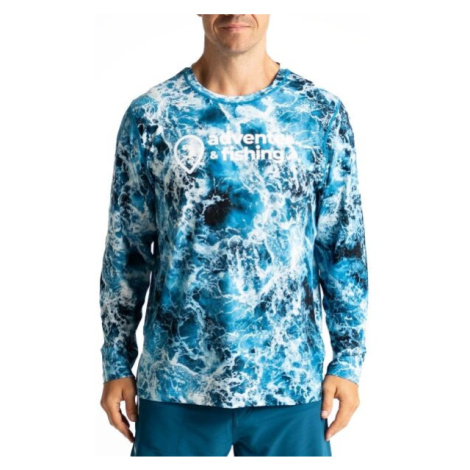 ADVENTER & FISHING UV T-SHIRT Pánske funkčné UV tričko, modrá, veľkosť