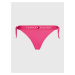 Tmavo ružový dámsky spodný diel plaviek Tommy Hilfiger Underwear