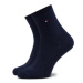 Tommy Hilfiger Súprava 2 párov vysokých dámskych ponožiek 701224914 Tmavomodrá