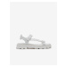 Biele dámske vzorované sandále Michael Kors Ridley