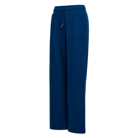 Tepláky Woolrich Cotton Fleece Wide Leg Pant Sea Breeze