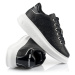 Topánky Na Platforme Karl Lagerfeld Kc Emboss Lo Lace Čierna