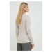 Vlnený sveter By Malene Birger Rione dámsky, béžová farba, tenký,