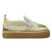 Vans Tenisky Slip-On V Cactus VN000CPSGRN1 Zelená