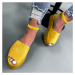 Žlté dámske sandále