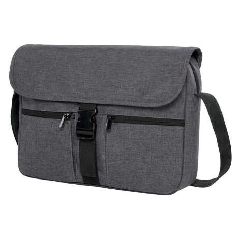 Halfar Moderná taška na notebook FASHION - Modrá / šedo kropenatá