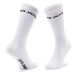 Jack&Jones Súprava 5 párov vysokých pánskych ponožiek Basic Logo Tennis 12179475 Biela