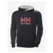 Tmavomodrá pánska mikina s kapucňou HELLY HANSEN HH Logo Hoodie