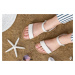 Barefoot sandále Be Lenka Grace - Ivory White