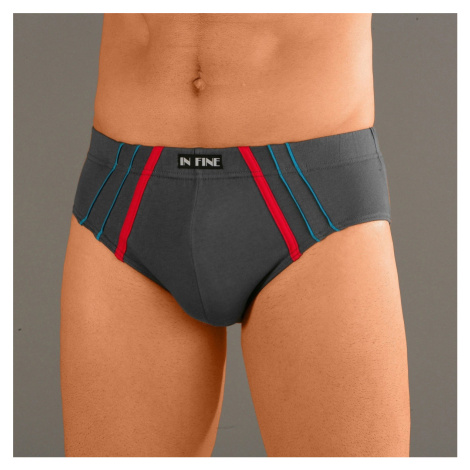 Súprava 6 slipov s pohodlným pásom a kontrastnou paspulou Blancheporte