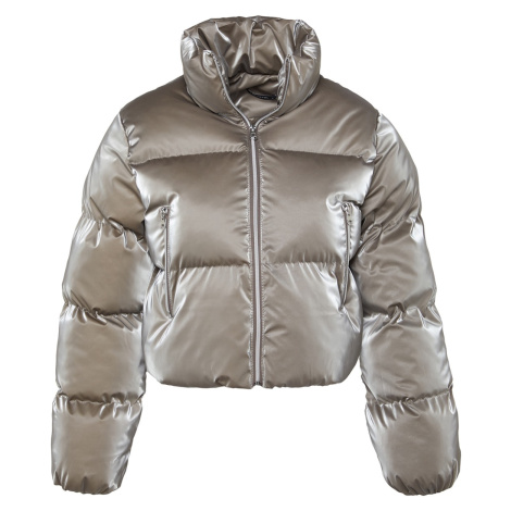 Trendyol Mink Oversize Mold Shiny Water Repellent Puffer Jacket