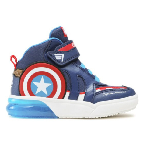 Geox Sneakersy MARVEL J Grayjay Boy J369YC 0FU50 C0735 M Tmavomodrá