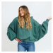 Mikina Urban Classics Ladies Organic Oversized Terry Hoody Green