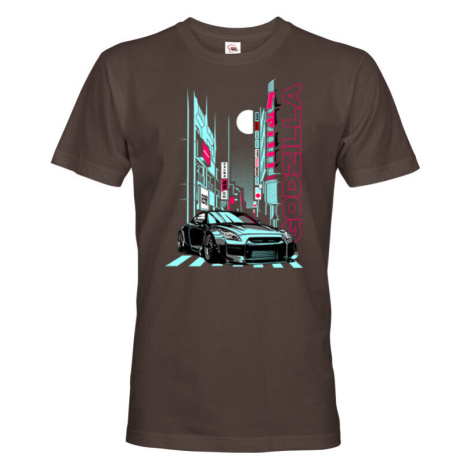 Pánské tričko s potiskem Nissan GTR Japan -  tričko pre milovníkov aut
