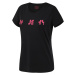 Women's functional T-shirt HUSKY Thaw L black