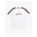 Koton Sports T-Shirt Motto Printed Crew Neck Camouflage Detailed
