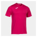 Men's/Boys' T-Shirt Joma T-Shirt Combi S/S Fuchsia