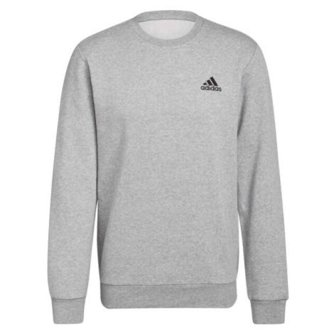 adidas FEELCOZY SWT Pánska mikina, sivá, veľkosť