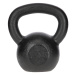 Litinový kettlebell HMS KZG10 10 kg, černý